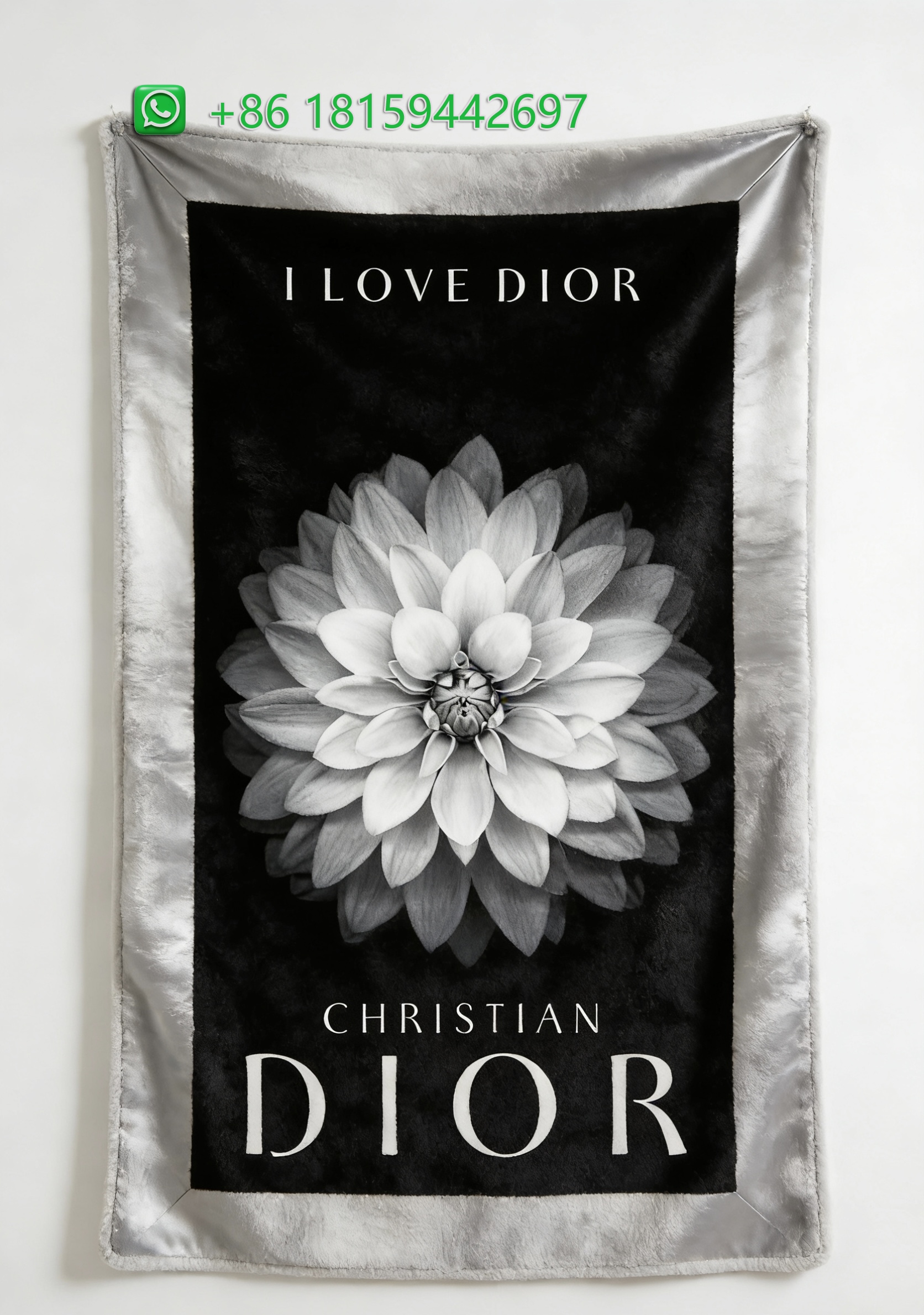 Dior Throw Blankets